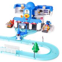 Conjunto de brinquedos Robocar Poli Transforming Rescue Station para crianças