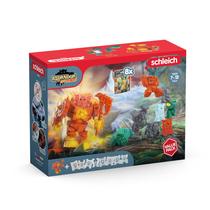 Conjunto de brinquedos Schleich Lava Robot Value Pack com 8 Eldrador Minis