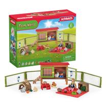 Conjunto de brinquedos Schleich Little Pets Farm Friends Picnic, 26 peças