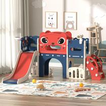 Conjunto de brinquedos Slide and Climber Nyeekoy 9 em 1 para crianças de 1 a 8 anos Conjunto de brinquedos Slide and Climber Nyeekoy 9 em 1 para crianças de 1 a 8 anos
