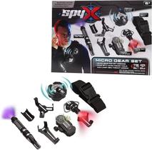 Conjunto de brinquedos SpyX Micro Gear com 4 brinquedos espiões reais para crianças de mais de 6 anos