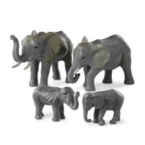 Conjunto de brinquedos Terra by Battat African Elephant Family, 4 peças de mais de 3 anos Conjunto de brinquedos Terra by Battat African Elephant Family, 4 peças de mais de 3 anos