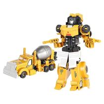 Conjunto de brinquedos Transforming Tractor and Robot Action Figures Conjunto de brinquedos Transforming Tractor and Robot Action Figures