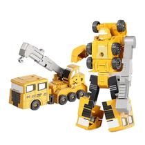 Conjunto de brinquedos Transforming Tractor and Robot Action Figures Conjunto de brinquedos Transforming Tractor and Robot Action Figures