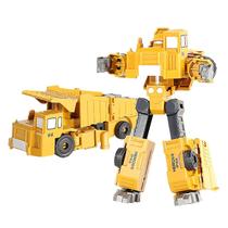 Conjunto de brinquedos Transforming Tractor and Robot Action Figures Conjunto de brinquedos Transforming Tractor and Robot Action Figures