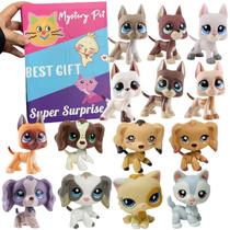 Conjunto de brinquedos TRUZ LPS Great Dane Dog Cocker Spaniel Dog 6 unidades Conjunto de brinquedos TRUZ LPS Great Dane Dog Cocker Spaniel Dog 6 unidades
