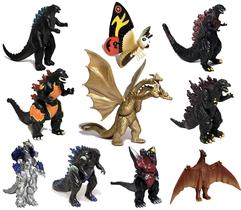 Conjunto de brinquedos TWCare Godzilla King of the Monsters vs Kong x10