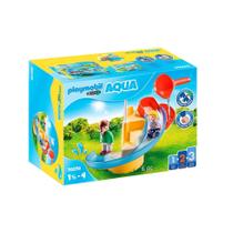 Conjunto de brinquedos Water Slide Playmobil 1.2.3 Aqua com bonecos Conjunto de brinquedos Water Slide Playmobil 1.2.3 Aqua com bonecos