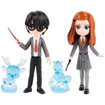 Conjunto de brinquedos Wizarding World Magical Minis Harry Potter e Ginny