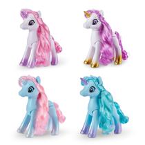 Conjunto de brinquedos ZURU Sparkle Girlz Unicorn com cabelo lindo x4 Conjunto de brinquedos ZURU Sparkle Girlz Unicorn com cabelo lindo x4