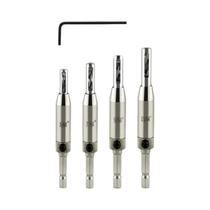 Conjunto De Brocas Automáticas Autocentrantes Para Marcenaria, Furador De Furos Para Dobradiças De