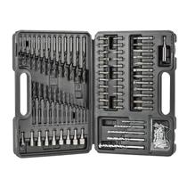 Conjunto de brocas/conjunto de brocas para chaves de fenda Combo BLACK+DECKER 109 unidades Conjunto de brocas/conjunto de brocas para chaves de fenda Combo BLACK+DECKER 109 unidades