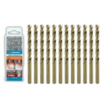 Conjunto de brocas Cortool M35 HSS Cobalt 12 unidades de 6,75 mm para metal