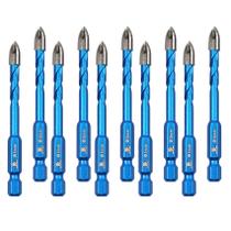 Conjunto de brocas de alvenaria BRSCHNITT, 10 unidades de pontas de metal duro