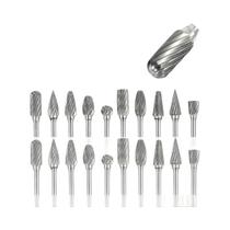 Conjunto De Brocas De Carboneto De Tungstênio Para Ferramentas Rotativas Para Gravação E Fresagem Em