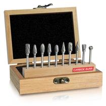 Conjunto de brocas de carboneto JEEKVISEN Moedor de molde de carboneto de tungstênio, 10 unidades