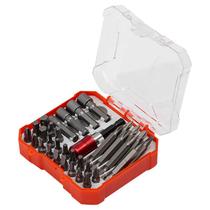 Conjunto de brocas de chave de fenda de 34 peças Phillips, com fenda e hexagonal Conjunto de brocas de chave de fenda de 34 peças Phillips, com fenda e hexagonal