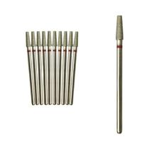 Conjunto De Brocas De Diamante Para Unhas 10 Peças, Fresa Elétrica Para Manicure, Removedor De