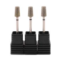 Conjunto De Brocas De Diamante Para Unhas 3 Peças, Ferramentas Rotativas Para Manicure, Cortadores Conjunto De Brocas De Diamante Para Unhas 3 Peças, Ferramentas Rotativas Para Manicure, Cortadores