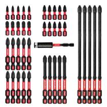 Conjunto de brocas de driver Phillips Impact Tough Phillips GEINXURN de 41 unidades
