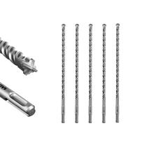 Conjunto de brocas de martelo rotativo SALI 5 peças de carboneto de 12 mm