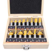 Conjunto de brocas de roteador KOWOOD, 15 peças de madeira com haste de 1/2 polegada