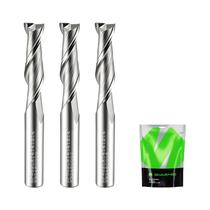 Conjunto de brocas de roteador SHARPRO Spiral Upcut 3 unidades de carboneto de haste de 6 mm Conjunto de brocas de roteador SHARPRO Spiral Upcut 3 unidades de carboneto de haste de 6 mm