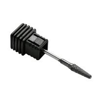 Conjunto De Brocas De Unhas De Carboneto Revestido De Titânio Preto 9 Tipos Para Acessórios De