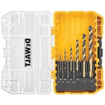 Conjunto de Brocas DEWALT 10 Peças (DWA1180) - Preto e Dourado