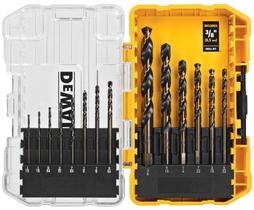 Conjunto de Brocas DEWALT DW1162 (14 Peças) com Estojo - Óxido Preto
