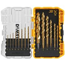 Conjunto de Brocas DEWALT DW1354 - 14 Peças com Revestimento de Nitreto de Titânio
