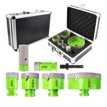 Conjunto de brocas Diamond Core FACHLICH 25/35/50/65/100mm+25F+SDS