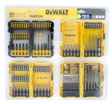 Conjunto de Brocas e Bits de Impacto DEWALT - 100 Peças