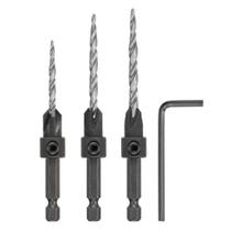 Conjunto de Brocas Escareadas DEWALT DW2535 (6, 8 e 10 mm) - 3 Peças