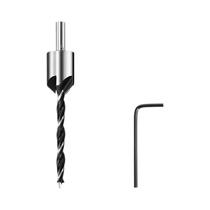 Conjunto De Brocas Escareadoras Para Madeira HSS Com Chanfrador E Reamer Para Ferramentas Elétricas