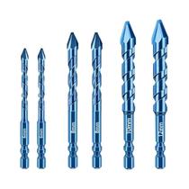 Conjunto De Brocas Excêntricas De Haste Hexagonal De 6-12mm 10 Peças Para Perfuração De Concreto De