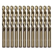 Conjunto de brocas FilWW 10 unidades de metal cobalto M35 de 3/8" Conjunto de brocas FilWW 10 unidades de metal cobalto M35 de 3/8"