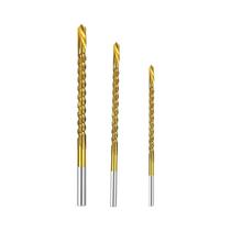 Conjunto De Brocas Helicoidais De Titânio HSS 3-8mm Para Corte E Fresagem Em Madeira, Metal E Conjunto De Brocas Helicoidais De Titânio HSS 3-8mm Para Corte E Fresagem Em Madeira, Metal E