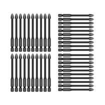 Conjunto De Brocas Hexagonais Cruzadas De 6mm 40/10PCS Para Perfuração Em Vidro, Cerâmica, Azulejo,