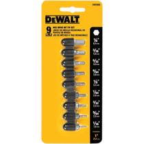 Conjunto de brocas hexagonais DEWALT DW2068 de 9 peças