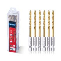 Conjunto de brocas Highfire HSS Titanium Hex Shank 135 5/16