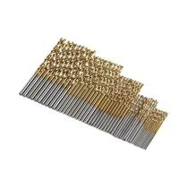 Conjunto De Brocas HSS Revestidas De Titânio 50 100pcs Aço De Alta Velocidade Para Ferro Fundido Conjunto De Brocas HSS Revestidas De Titânio 50 100pcs Aço De Alta Velocidade Para Ferro Fundido