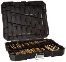 Conjunto de brocas HURRICANE Titanium Twist 230 peças HSS 135