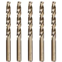 Conjunto de brocas Hymnorq M35 em aço cobalto, 5 peças, 9,5 mm com caixa