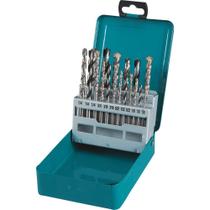 Conjunto de brocas Makita D-59178 18 peças para metal, madeira e alvenaria