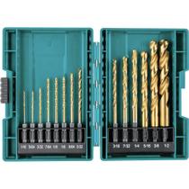 Conjunto de brocas Makita Impact Gold Titanium 14 peças 1/4" Hex