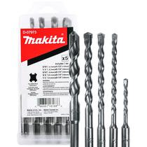 Conjunto de brocas Makita SDS-plus de 5 peças para martelos rotativos Conjunto de brocas Makita SDS-plus de 5 peças para martelos rotativos