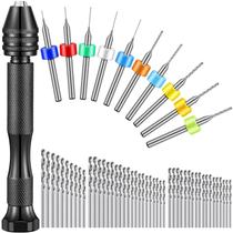Conjunto de brocas manuais Zhehao 59 peças com torno de metal