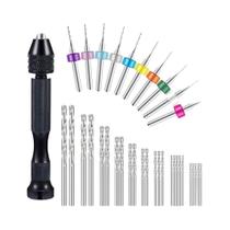 Conjunto De Brocas Micro Para Furadeira Manual 36 Peças, Broca Rotativa Mini Para Joias, Artesanato Conjunto De Brocas Micro Para Furadeira Manual 36 Peças, Broca Rotativa Mini Para Joias, Artesanato