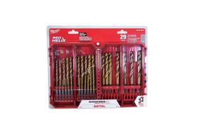 Conjunto de brocas Milwaukee 48-89-4672 Impact Duty Titanium 29 unidades